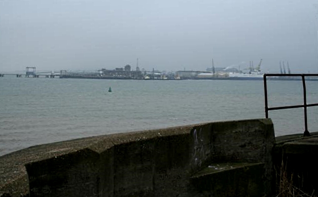 Sheerness from Grain Tower Battery